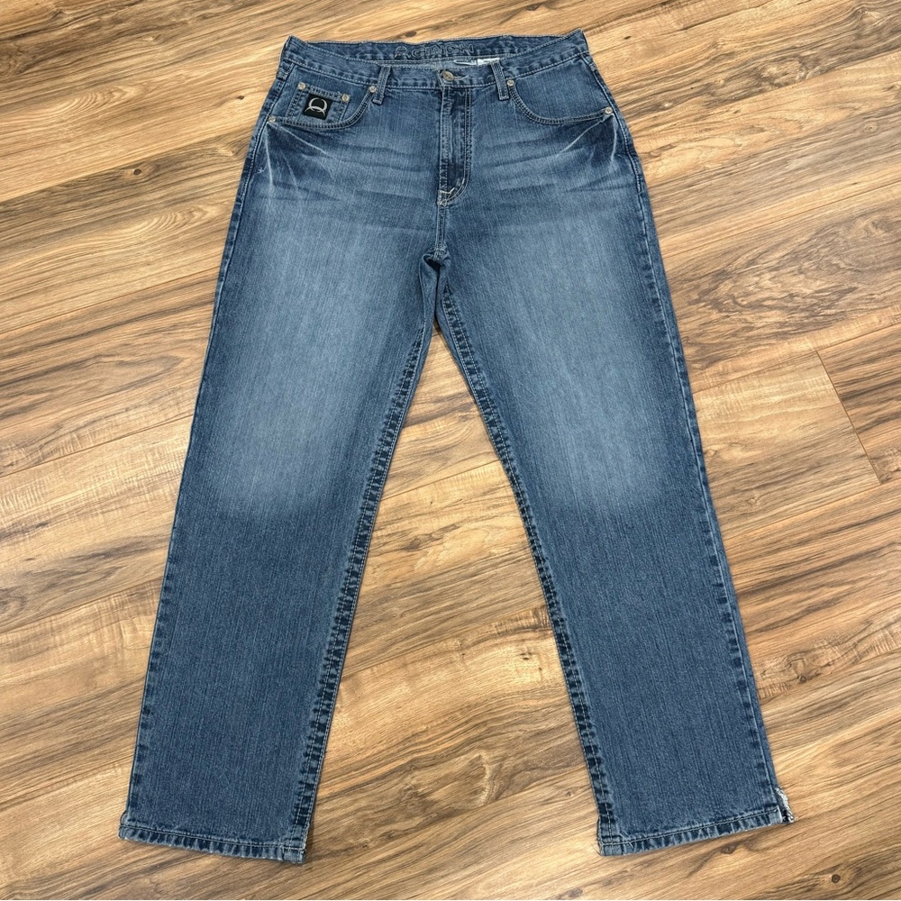 Cinch Men’s Black Label 2.0 Loose Fit Jeans Size 34/32 Medium Stone Colorway